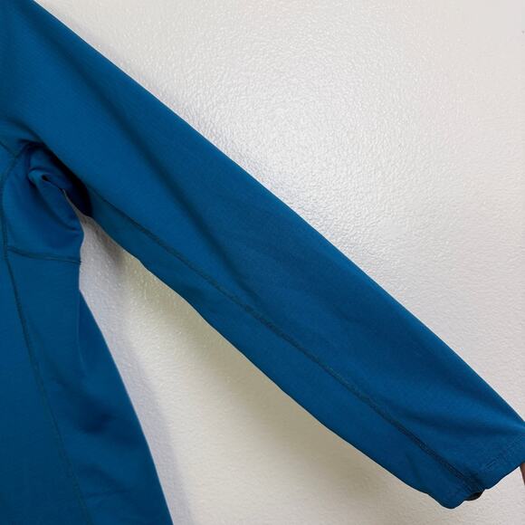 Patagonia Capilene Midweight 1/4 Zip Pullover Womens Medium Blue Long Sleeve * - Picture 7 of 11